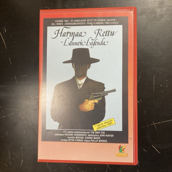 Harmaa kettu - lännen legenda VHS (VG+/M-) -western-